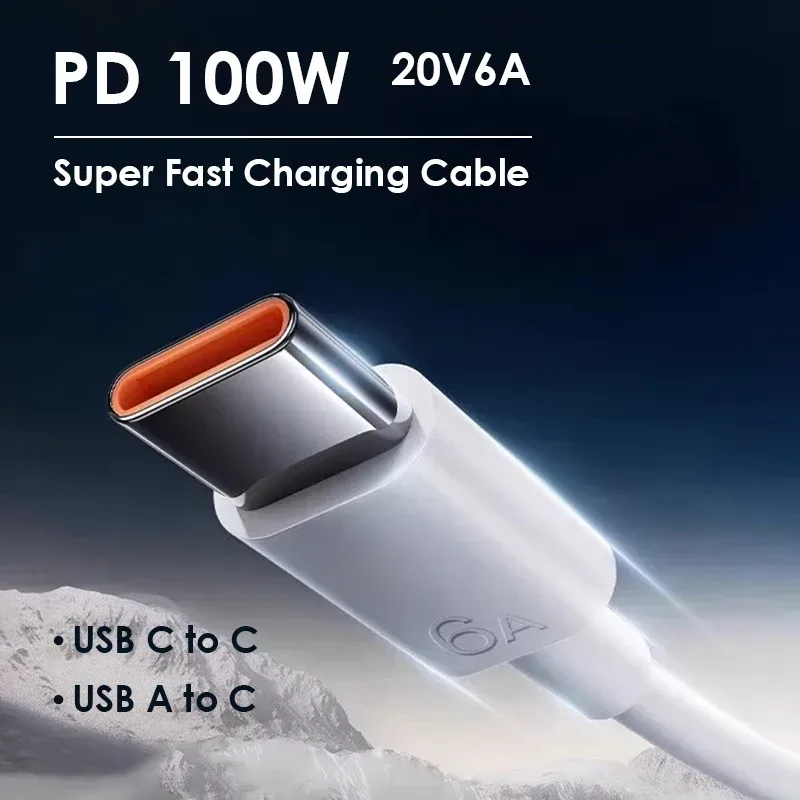 Für Huawei USB Typ C Schnelle Ladekabel PD 100 W Schnell Ladegerät Kabel Für Pura 80 70 X Mate 70 Nova honor Xiaomi 17 Pro Max 15 13