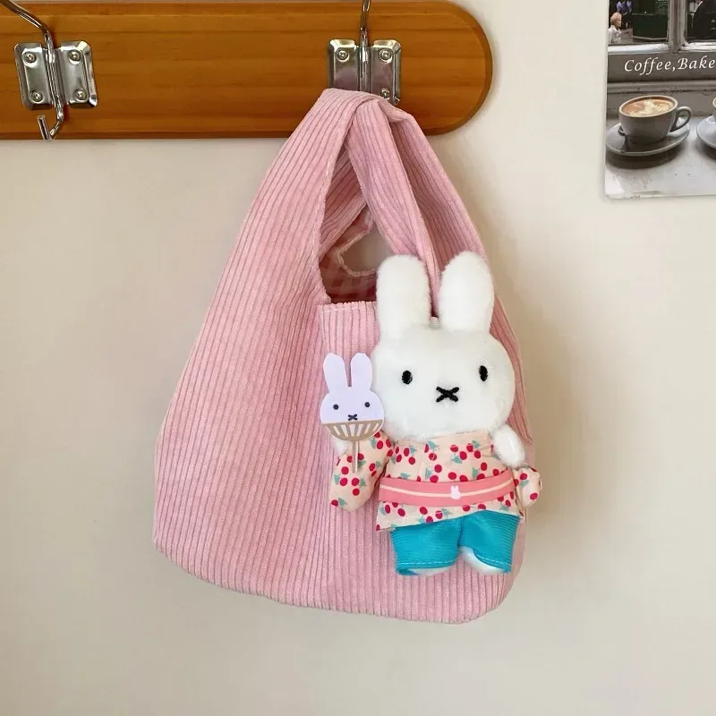 Heißer Cartoon Miffy Serie Plüsch Spielzeug Anhänger Exquisite Kreativität Nette Gefüllte Puppe Rucksack Schlüsselbund