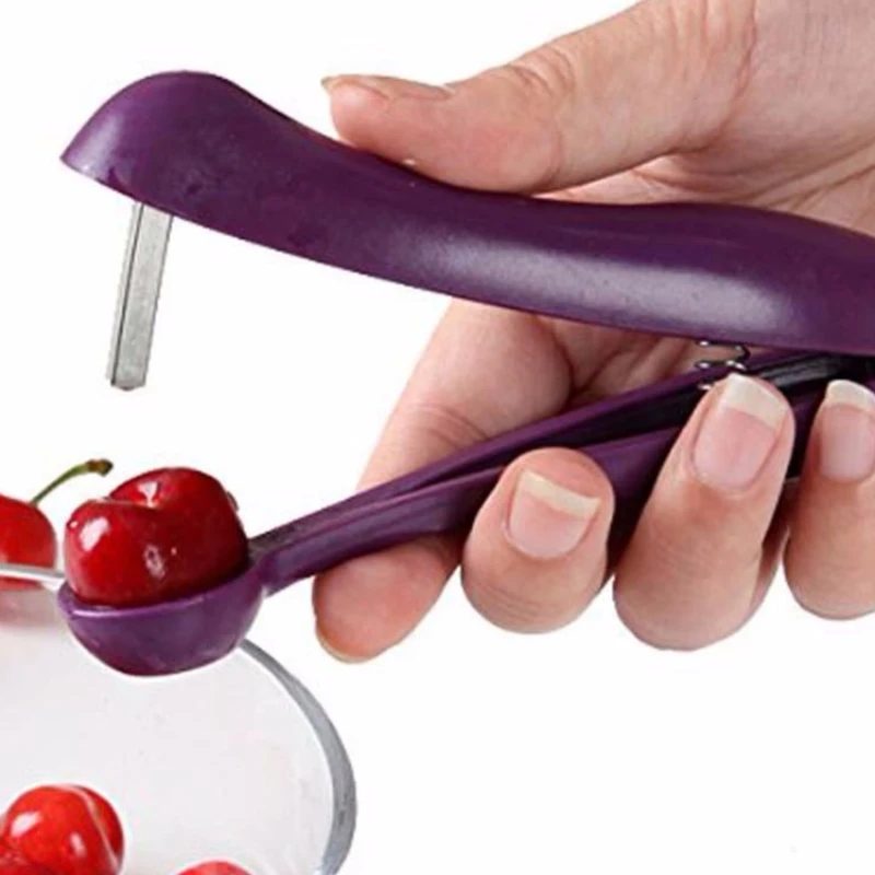 Brandneuer Kirschfrucht-Küchengrubenentferner, Olivengruben-Grubenwerkzeug, Samenwerkzeug, Obst- und Gemüsewerkzeug, Kirschgrubenentferner