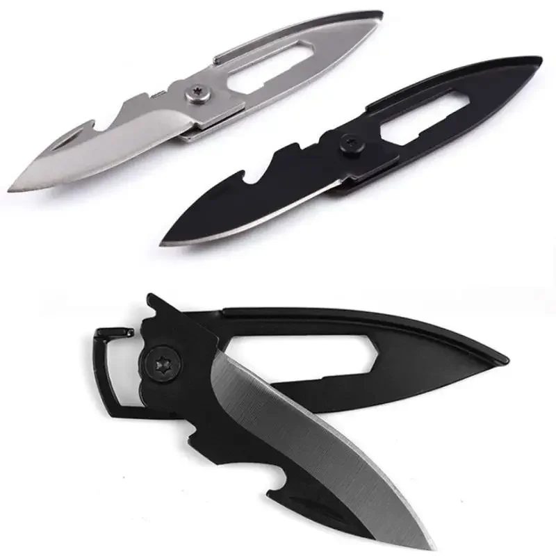 Mini Outdoor EDC Gear Outdoor kreative Multi Tool Falt schlüssel bund Messer