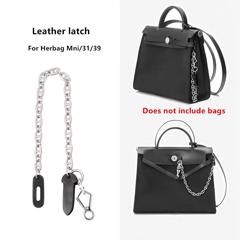 Leder-Kettenverschluss für Herbag 31/Mini, Verschleißschutzfolie & Taschenverschluss-Kettenzubehör für Damenhandtaschen, Einfach zu Installieren