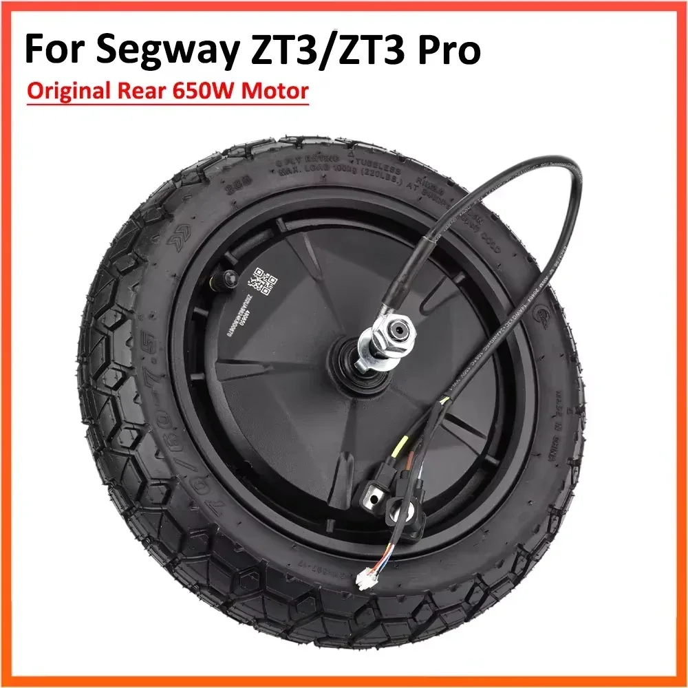 Original Hinterrad 650W Motor für Segway ZT3 Pro Elektroroller Motorbaugruppe Teile