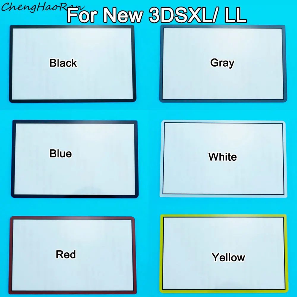 1 Stück für New 3DS XL NEW 3DS LL Oberes Spiegelglas Objektivabdeckung LCD-Bildschirmschutz Kompatible Reflektorlinse