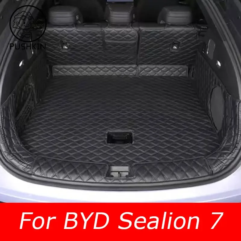 Kofferraummatte für BYD Sealion 7 07 EV 2026 2025 2024 Wasserdichter Schutz Kofferraummatte Autozubehör