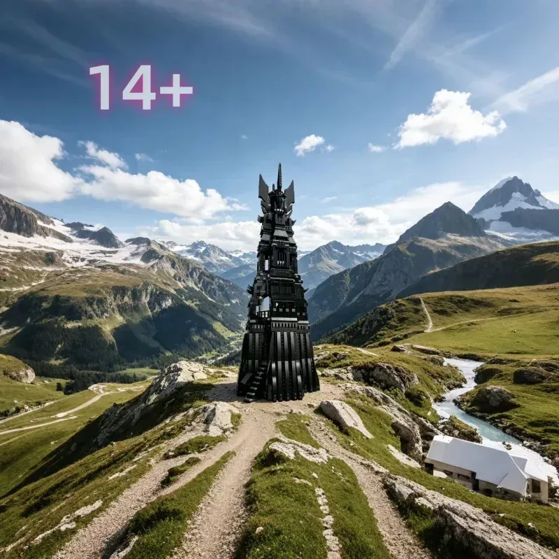 AUF LAGER 2359-teiliges Desktop-Ornament, kompatibel mit dem Black Tower 10237, Heimdekorationen, pädagogische Geschenke zum Geburtstag für Jungen