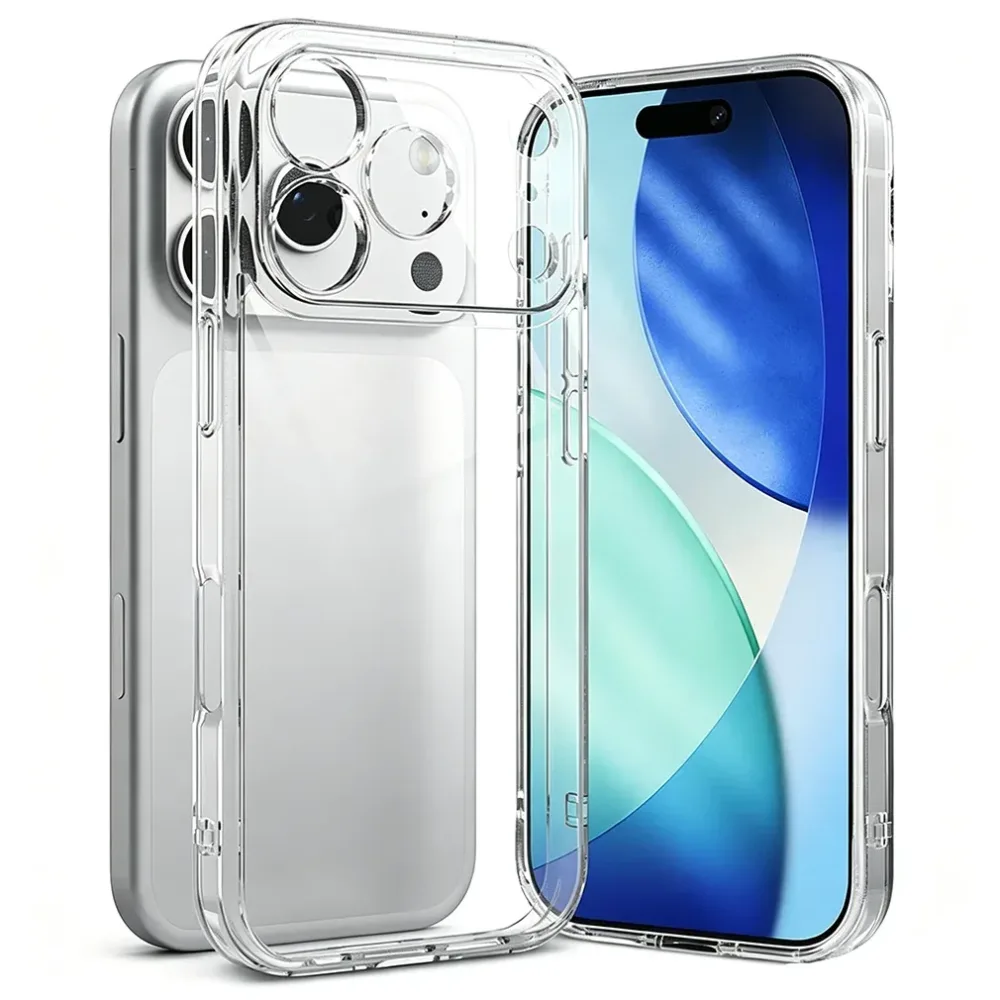 Ultradünne Klare TPU-Handyhülle für iPhone 18 17 Air 15 14 13 11 12 16 Pro Max 7 8 Plus Mini XR XS Max Transparente Weiche Hülle