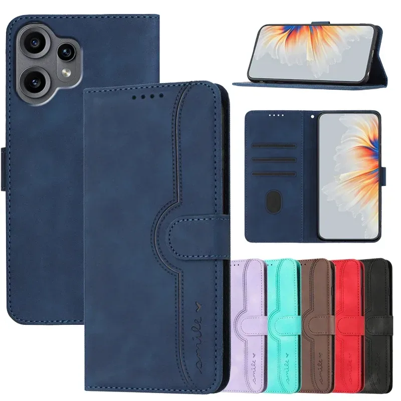 Flip Cases For Nothing CMF Phone 2 Pro Cover on For Nothing Phone 1 2 3A 2A Pro Magnetständer Cqoeu Schutzhülle für die Brieftasche