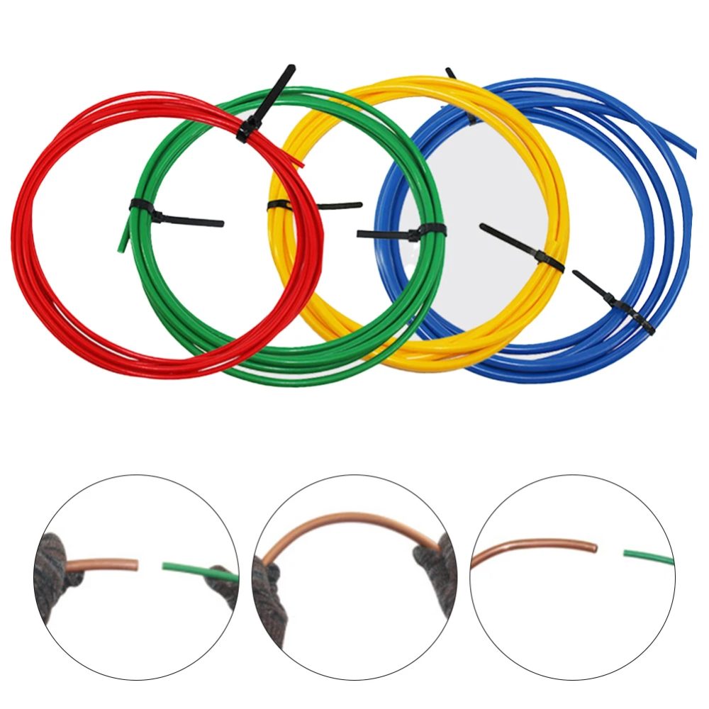 1 Stück eingebauter Biegestreifen für Kupferrohre, Biegewerkzeug für Klimaanlagen, 1/4, 3/8, 1/2, 5/8 Zoll CT-205 PE-Kunststoffbiege-Set