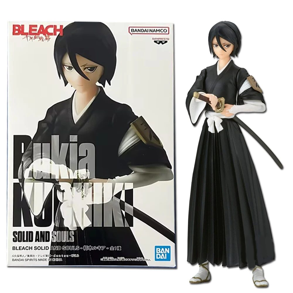 18,5 cm Anime BLEACH Kuchiki Rukia Action Figure Sammeln Modell Spielzeug Japanische Puppen Desktop Dekorationen PVC Stehende Figuren