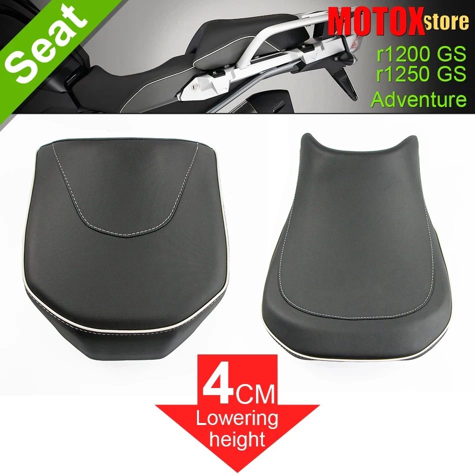 Fit Für Motorrad BMW R1200GS R1250GS Abenteuer 2013 - 2022 Motorradfahrer Vorne Hinten Sitz Sozius Kissen GSA R1200 R1250 GS