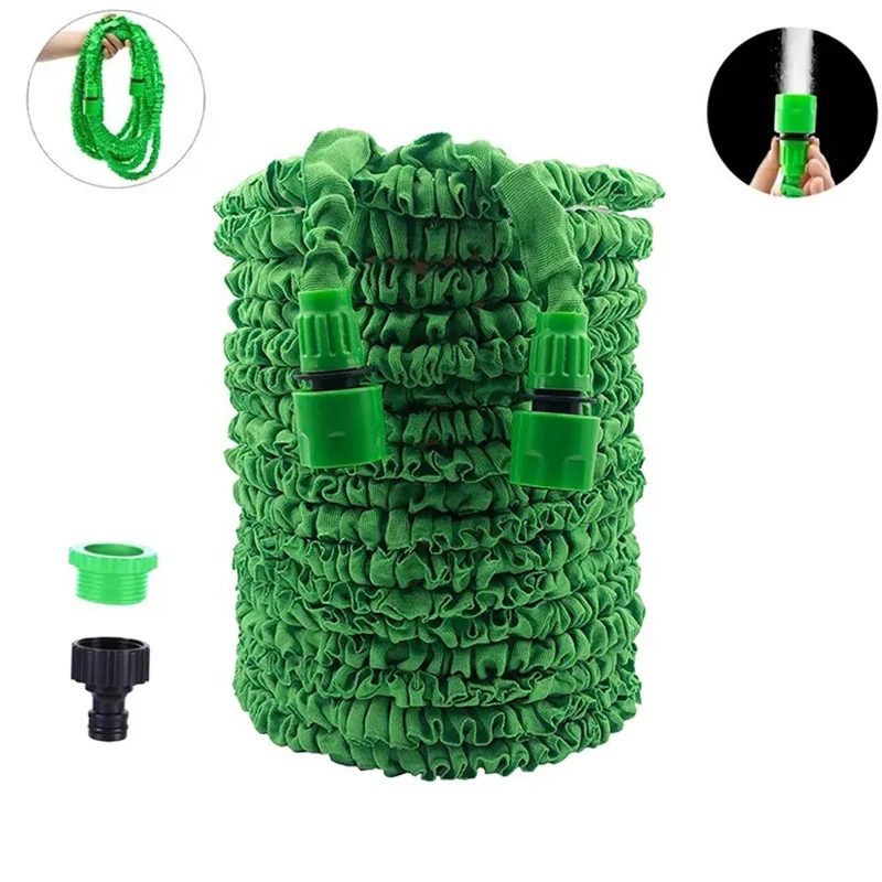 25ft-200ft erweiterbarer Garten bewässerungs schlauch Hochdruck-Auto waschanlage magischer flexibler Wassers ch lauch Jardin Bewässerungs reinigungs werkzeuge
