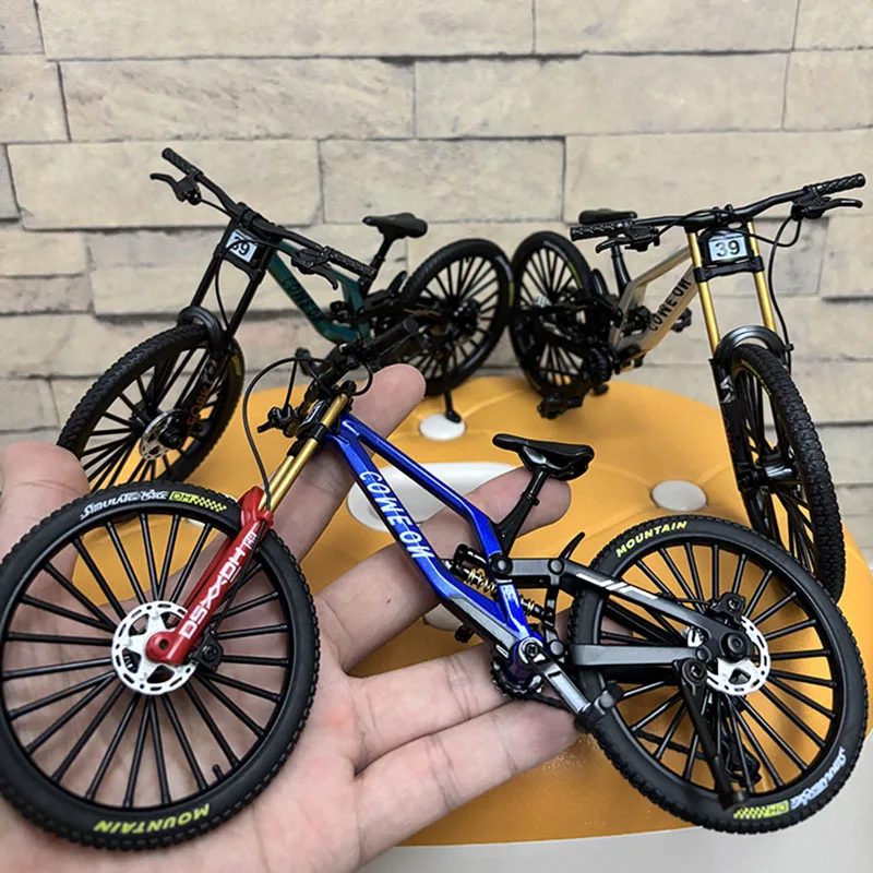 1:8 Neues Modell Legierungsfahrrad Druckguss Mini-Fingerbikes 39A Simulations-Sammlerstücke Geschenke Spielzeug für Jungen