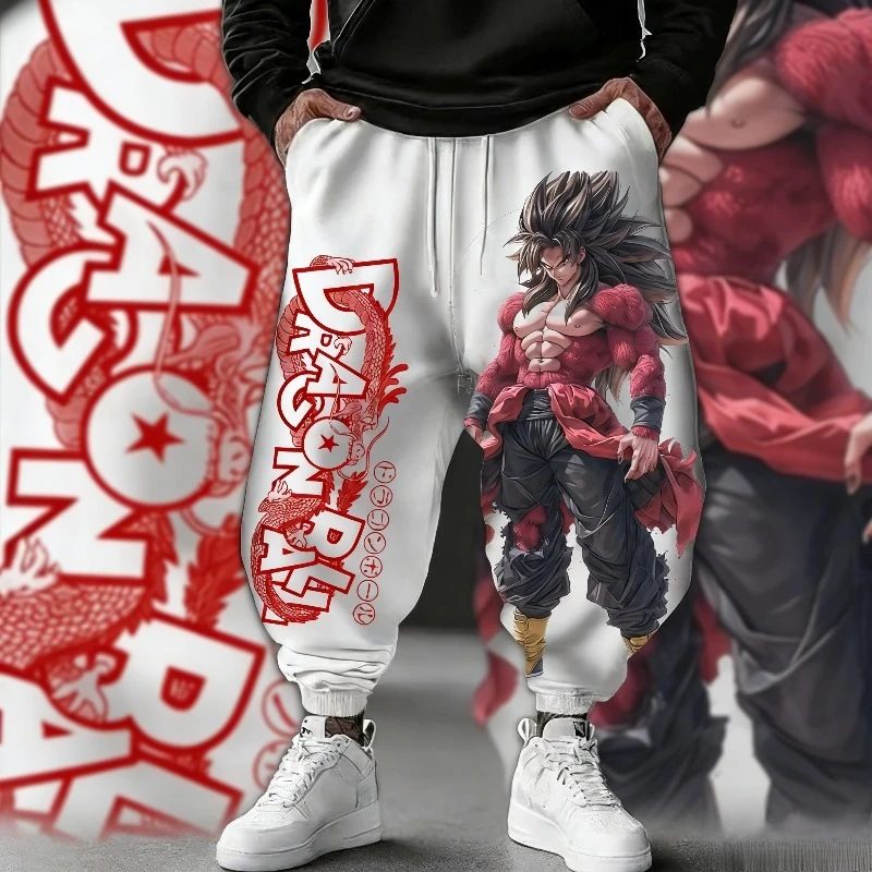 Dragon Ball Herrenhose Sportbekleidung Majin Buu Frühling Herbst und Winter Japan Anime Joggerhose Harajuku Modehose