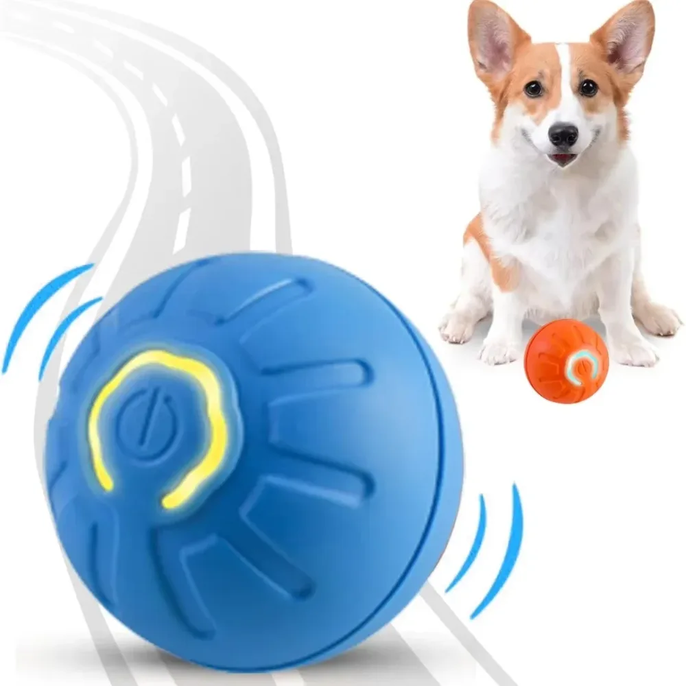 Haustierspielzeug Schwerkraft Elektrischer Vergnügungs-Haustierball Intelligenter Hüpfball für Hunde und Katzen