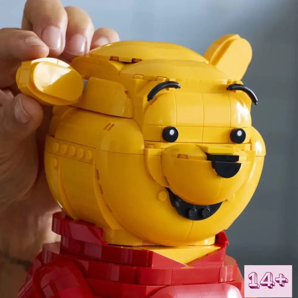 43300 Lehrreiches Spielzeug 2026 Neuerscheinung Klassisches Bären-Baustein-Set 1399 Teile Ideales Geburtstagsgeschenk für Freunde