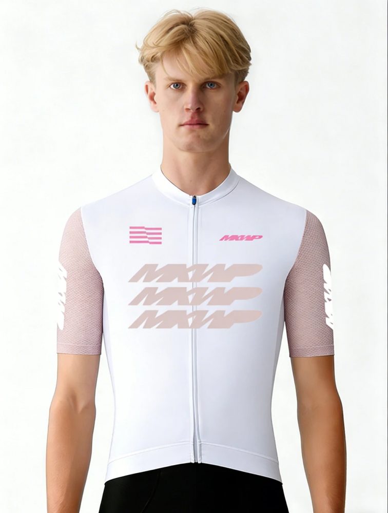 Sommer Herren Kurzarm-Radtrikot Team Individuelles Logo Atmungsaktiv Schnelltrocknend Feuchtigkeitsableitend Rennrad MTB Fahrradshirt Outdoor