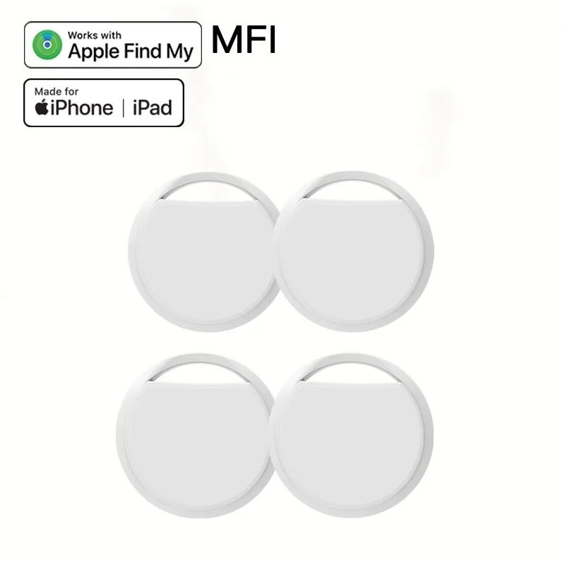 AirTag Bluetooth-Tracker ? IPX5 wasserdichter GPS-Ortungsgerät für Schlüssel/Haustiere/Gepäck, finden Sie mein iPhone-kompatibel, Anti-Verlust-Gerät für Kinder