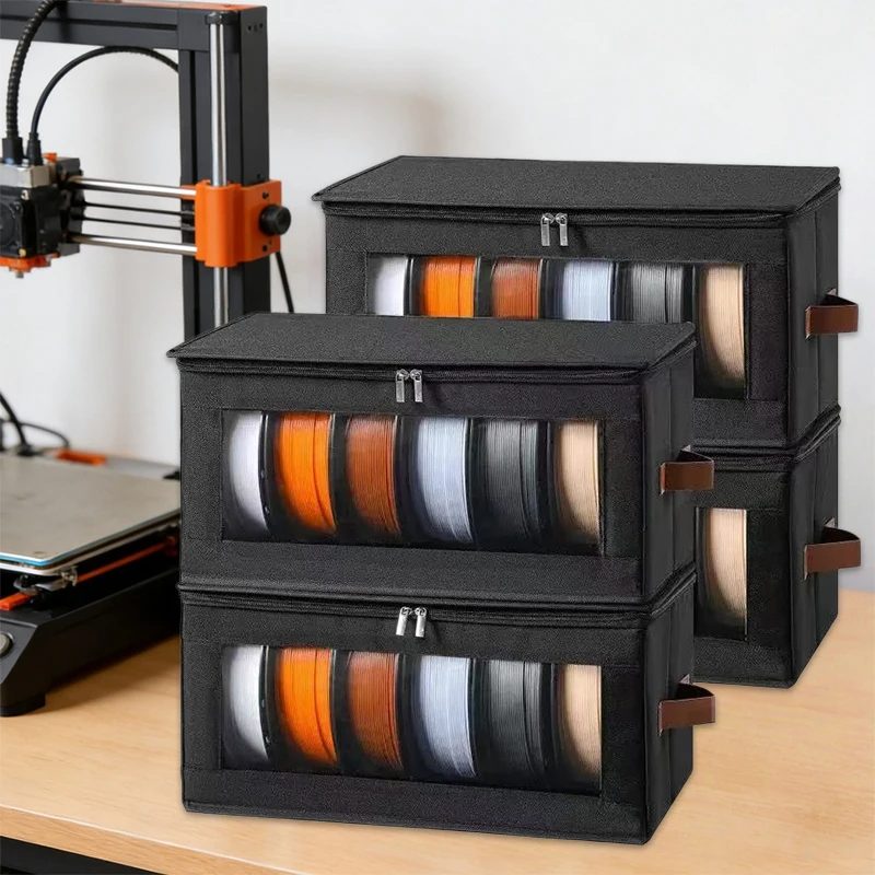 Filament-Aufbewahrungstasche - 3D-Drucker Filament-Aufbewahrungsbehälter, 3D-Druckzubehör-Halterung für Zuhause, Büro und Werkstatt