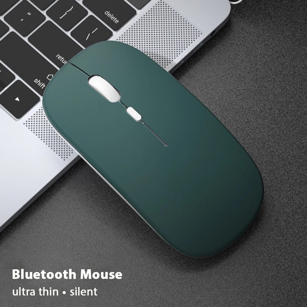 Stille Bluetooth-Maus Marcaron Computer Laptop Optische Maus Wireless für iPad Samsung Tablet Universal Mäuse Geräuschlos