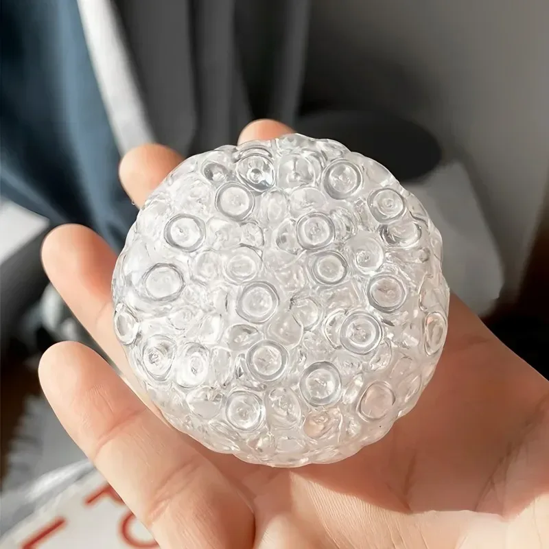 Squishy Balls Ice Beads Squeeze Toy Super Soft Mochi Fidget Toys Slow Rebound Toy für Freund Angst Entspannung Squeeze Gift