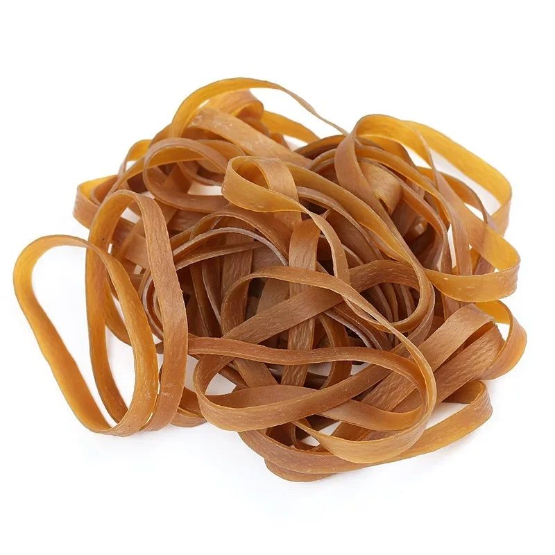 Größe: 120 x 5/10 mm, Gummibänder, 50/30/20/10 Stück, extra dick, breit, stark, elastisch, Gummibänder für Überleben, Camping, Radfahren, Angeln