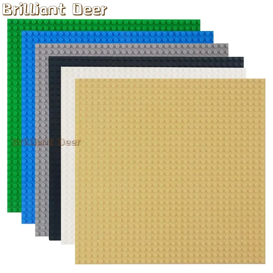 32x32 32x16 Punkte Klassische Bausteine Grundplatte MOC DIY Kleine Bausteine Grundplatten-Teile für Stadtfiguren Sammler-Spielzeug