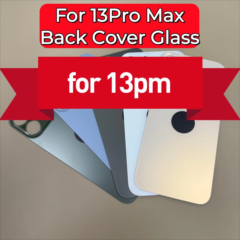 Geeignet für iPhone Rückseiten-Glasabdeckung für iPhone 13 Pro Max Rückseiten-Display 13 Pro Max Rückglas 13 Pro Max Gehäuse