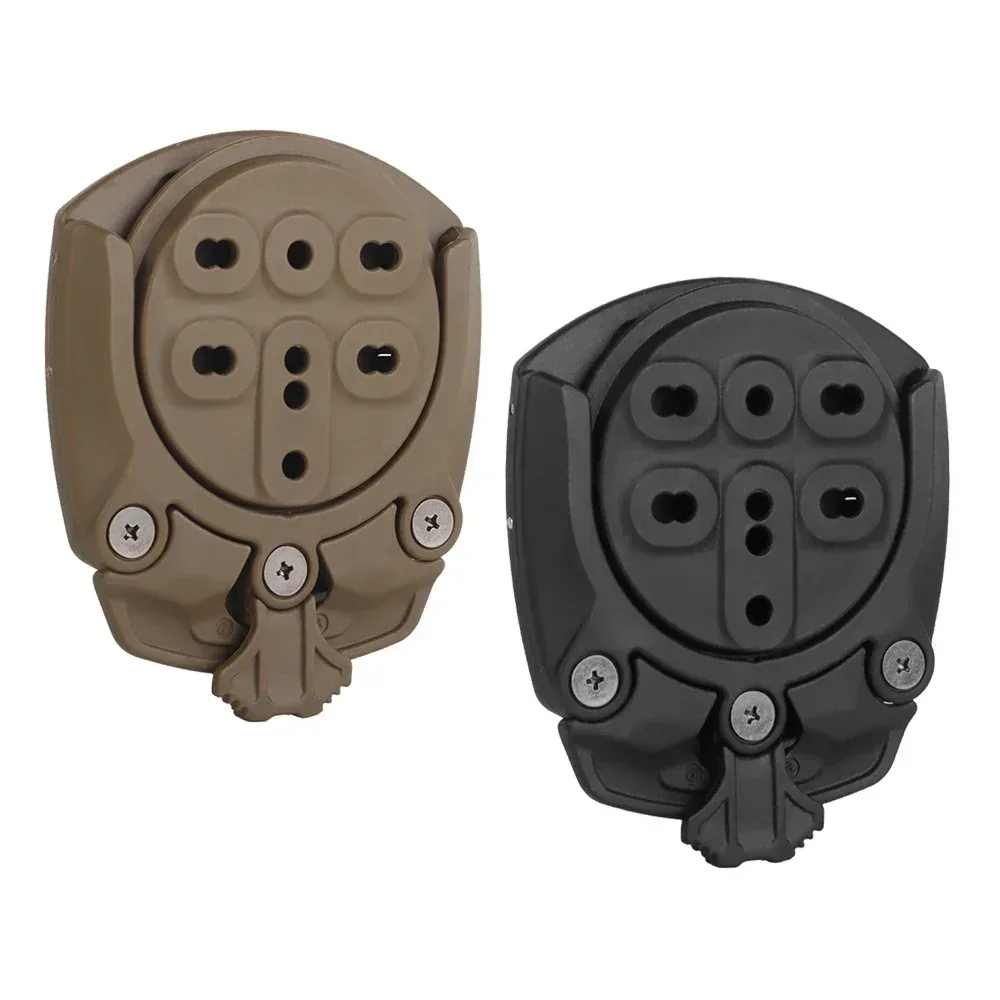 Taktische Holster Adapter 360 Grad Drehen Outdoor Jagd Holster Basis Montage Modulare Airsoft Schießen Holster Zubehör