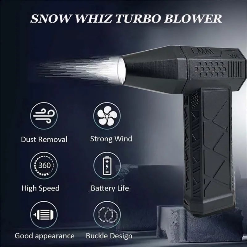 Turbo-Jet-Gebläse, 130000 U/min, leistungsstarkes Luftgebläse, bürstenloser Motor, Turbo-Lüfter, Strahlgebläse, Reinigungsluft-Staubwedel, Gebläse, Luft-Puissant-Werkzeug