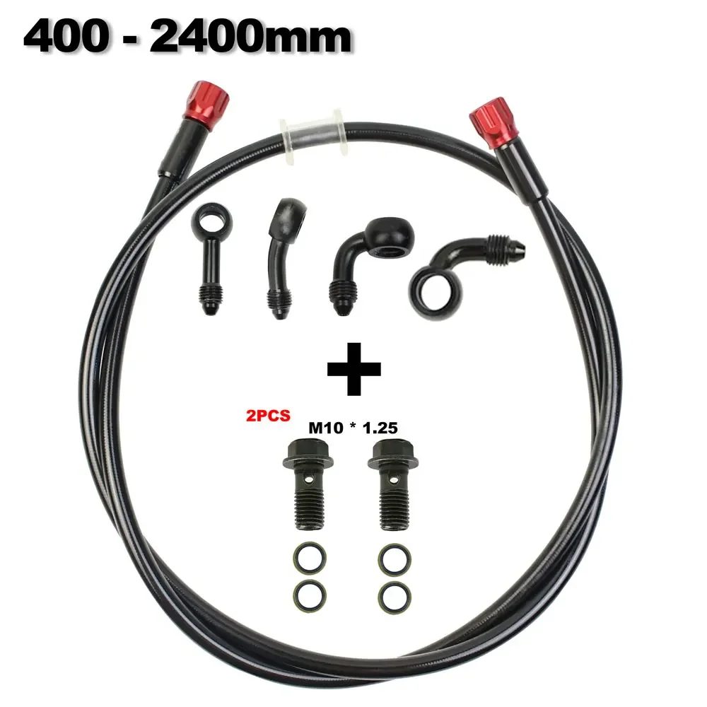 Universal M10 Motorrad Stahl Hydraulische Bremse Kupplung Linie Schlauch Rohr für Dirt Bike ATV Moped Roller Cub Quad UTV Go Kart