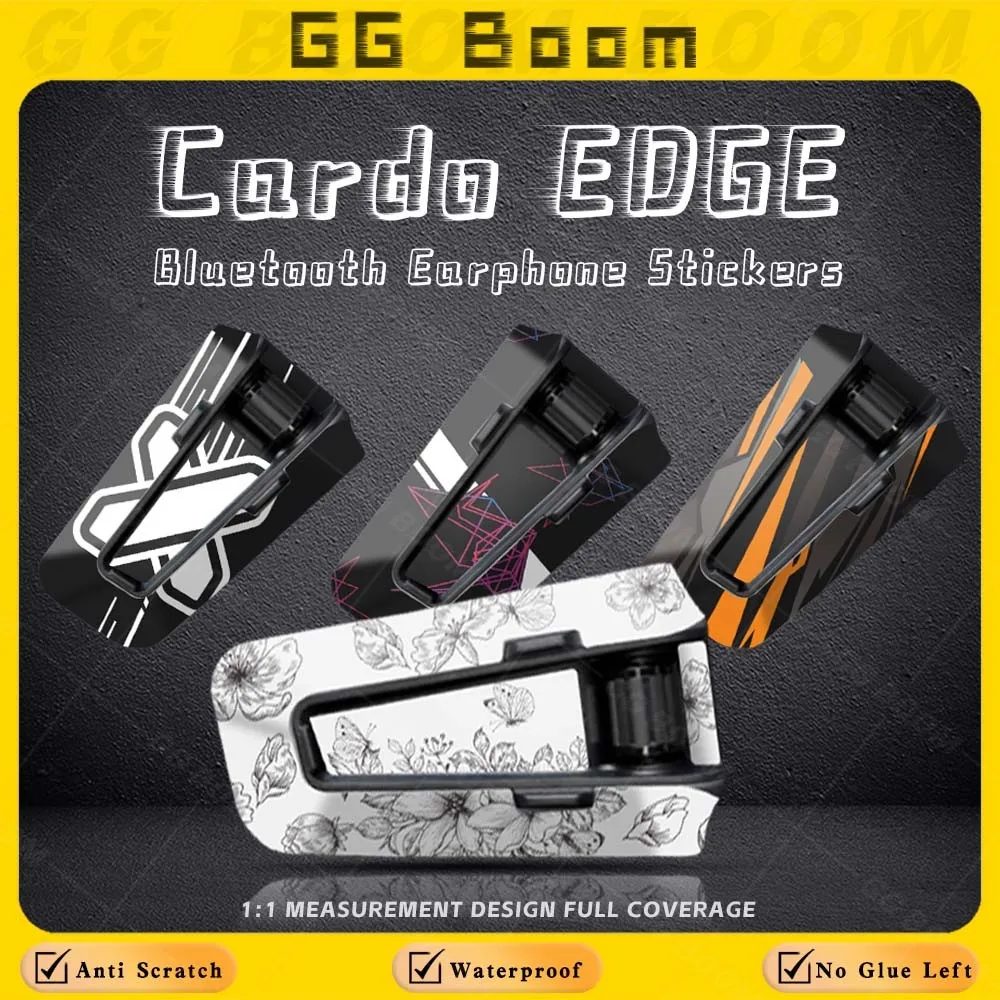 Für Cardo EDGE Cardo Edge Motorrad Bluetooth Headset Aufkleber Kopfhörer Schutz Aufkleber Kratzfest Wasserdicht