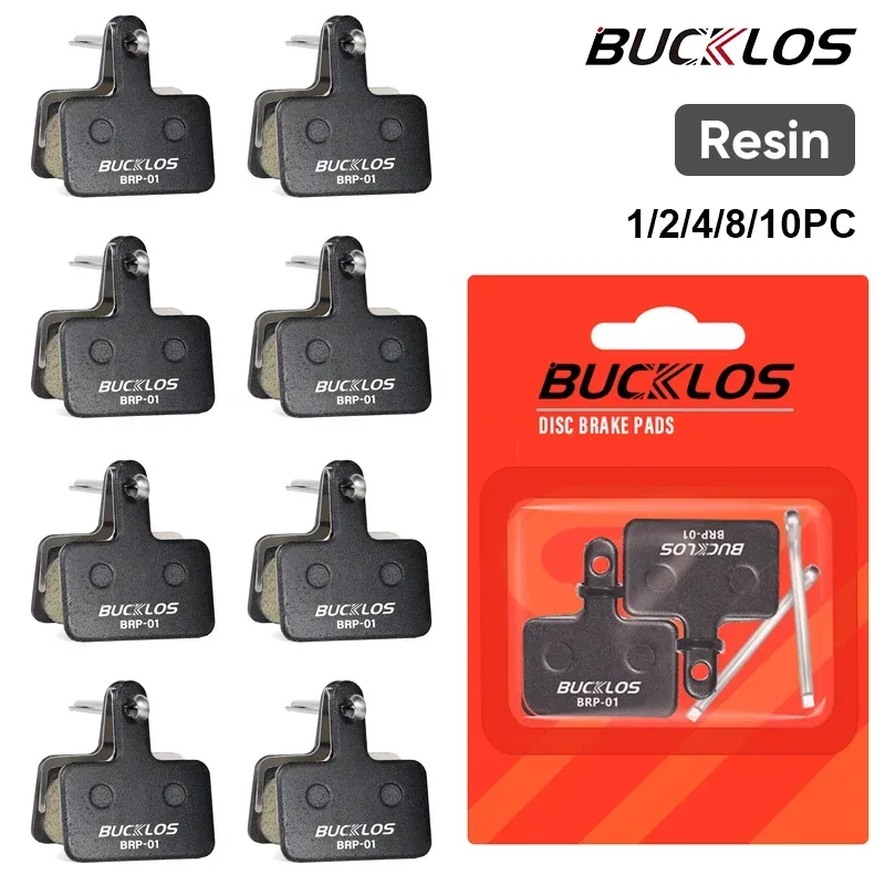 Bucklos harz bremsbeläge 1/2/4/6/8/10pc fahrrad hydraulische scheiben beläge für shimano mt200 b01s verschleiß fester, langlebiger fahrrad bremsbelag