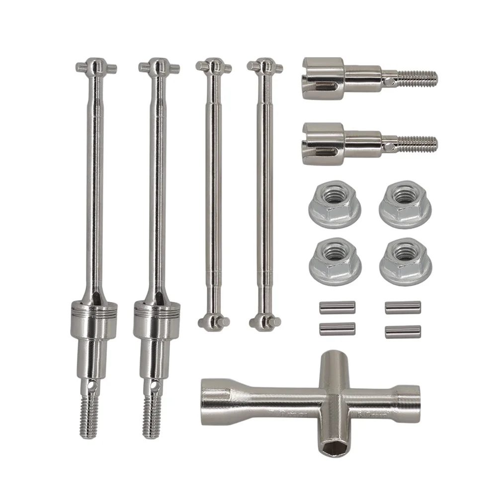 SCY 16201 Pro Metall Vorne Hinten Antriebswelle CVD Dogbone Kits Set Für 1/16 SCY Bürstenlosen 16101 16102 16103 Pro Antriebswelle RC Teile