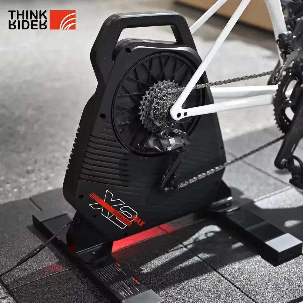Neuer ThinkRider X2Max Smart Bike Trainer MTB Rennrad Heimtrainer Eingebauter Leistungsmesser Leistungsmesser Kompatibel