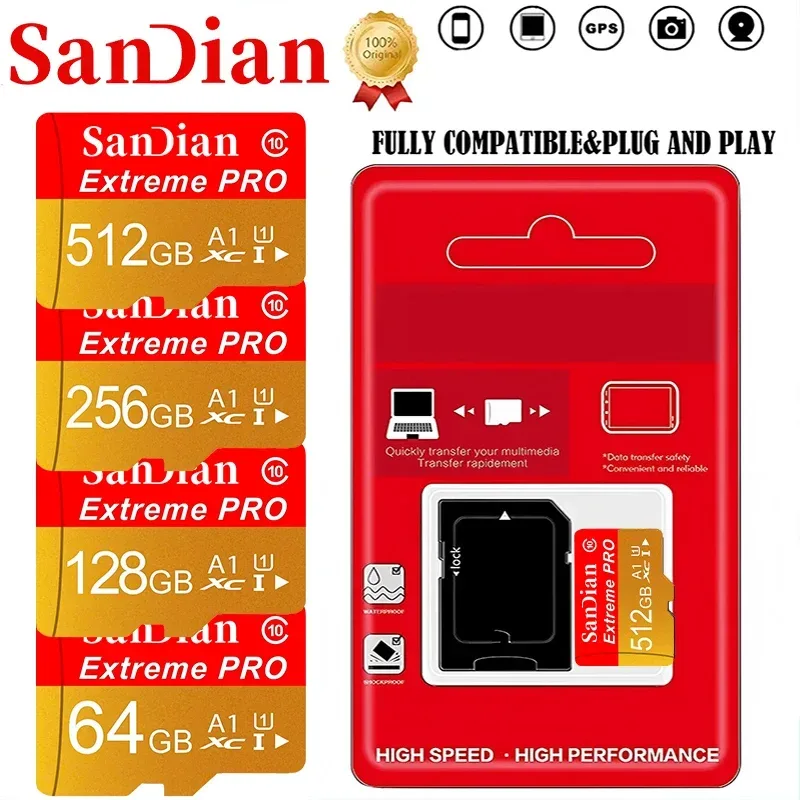 Ultimate TF-Karten Speicherkarten SD-Karten Micro TF SD-Karte 64GB 128GB 512GB Ultra HD C10 für Nintendo Switch Fahrtenschreiber