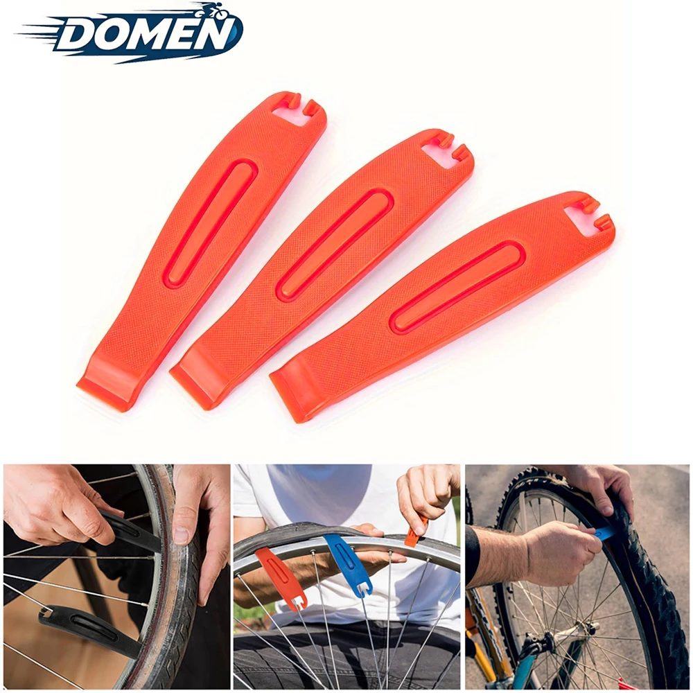 DOMEN Fahrrad Reifen Reifen Hebel Stemmeisen Fahrrad Reifen Ändern Felge Löffel Radfahren Brecheisen Entfernung Werkzeug Fahrrad Zubehör