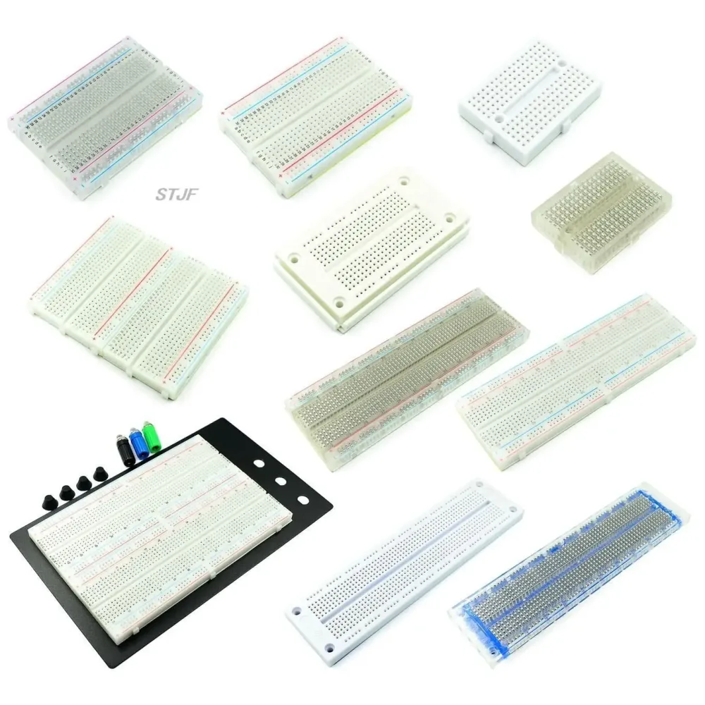 SYB 120 400 500 830 840 1660 MB102 GL-12 Punkte lötfreies PCB-Steckbrett Mini-Universal-Test-Protbrett DIY-Brotbrett