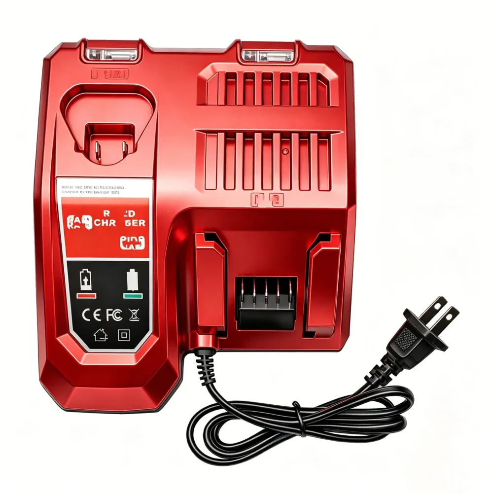 Werkzeugteile für Milwaukee 12V 14,4V 18V Lithium-Batteriegehäuse für M12 für M14 für M18 für M12B2 für M14B4 48-11-1840 Ladegerät