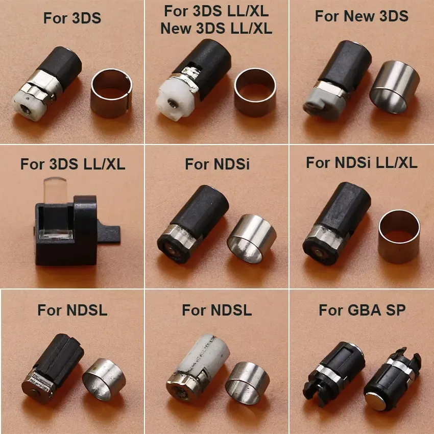 JCD 1Set Scharnier Achse Shell Reparatur Teile Für NDS Lite NDSL NDSi LL XL GBA SP Für 3DS Neue 3DS LL XL Ersatz Rotierenden Welle