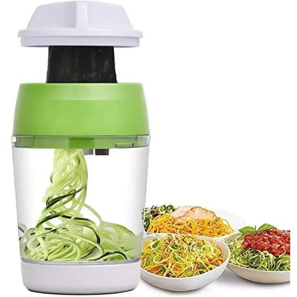 Gemüses ch neider manuelle Spiral schneider Küchen helfer für Karotten Gurken Veggetti