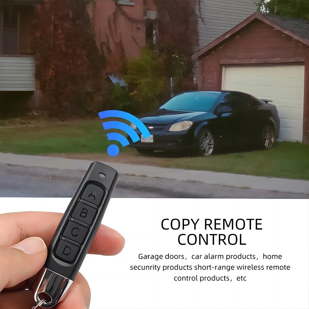 433 MHz Klonen Fernbedienung RF Klon Kopieren Fernbedienung Garage Tor Türöffner Fernbedienung Schlüssel Duplikator für Sicherheit zu Hause
