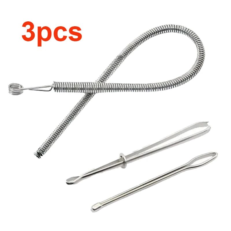 3 Stück Kleidungsclips, Nähwerkzeuge für Heimwerker, elastisches Band, perforierter Kreuzstich-Einfädler, elastische Clips (verschleißfestes Seil)