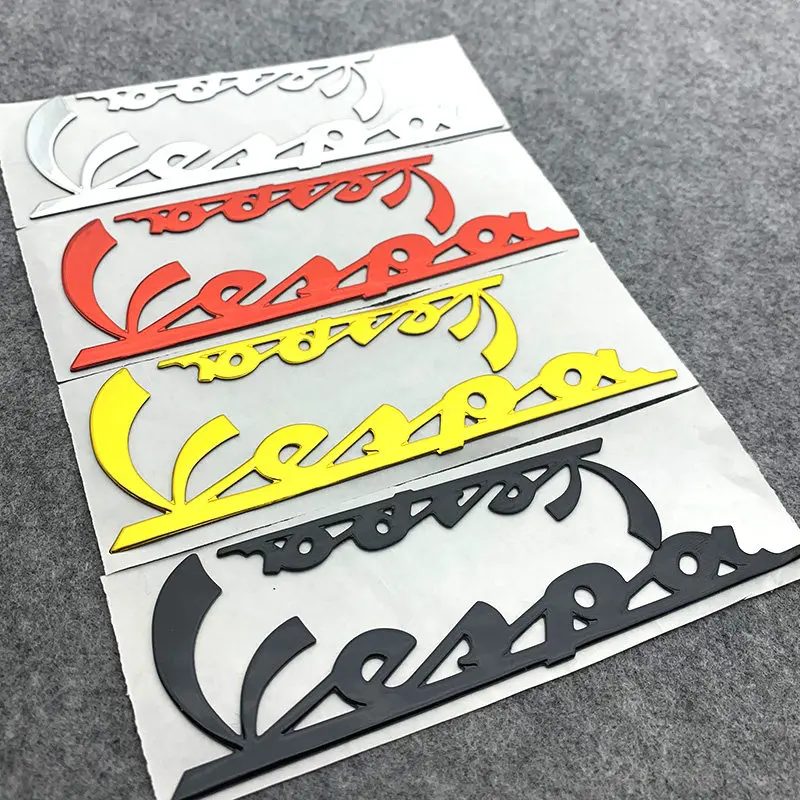 Motorrad 3D Emblem Abzeichen Aufkleber PVC Tank Rad Sprint Aufkleber für Vespa Sprint Primavera LX150 LX LXV S 125