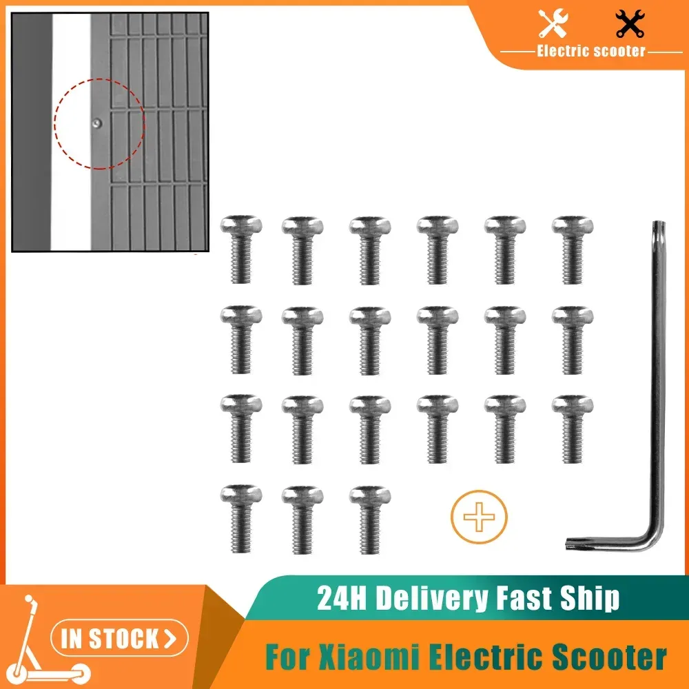 17/21PCS Hohe Qualität Roller Bolzen Zubehör Für Xiaomi M365/Pro/Pro2 Elektrische Untere Batterie Abdeckung edelstahl Schrauben Reparatur Teil
