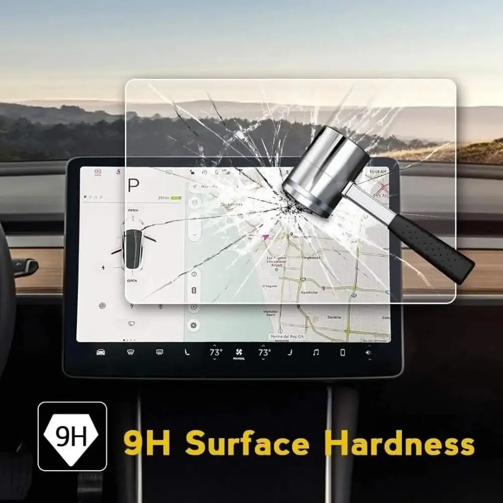 Gehärtetes Glas Navigationsdisplay Anti-Fingerabdruck Kratzfester Schutzfilm 15,6 Zoll für BYD Sealion 6/Seal U/Song Plus