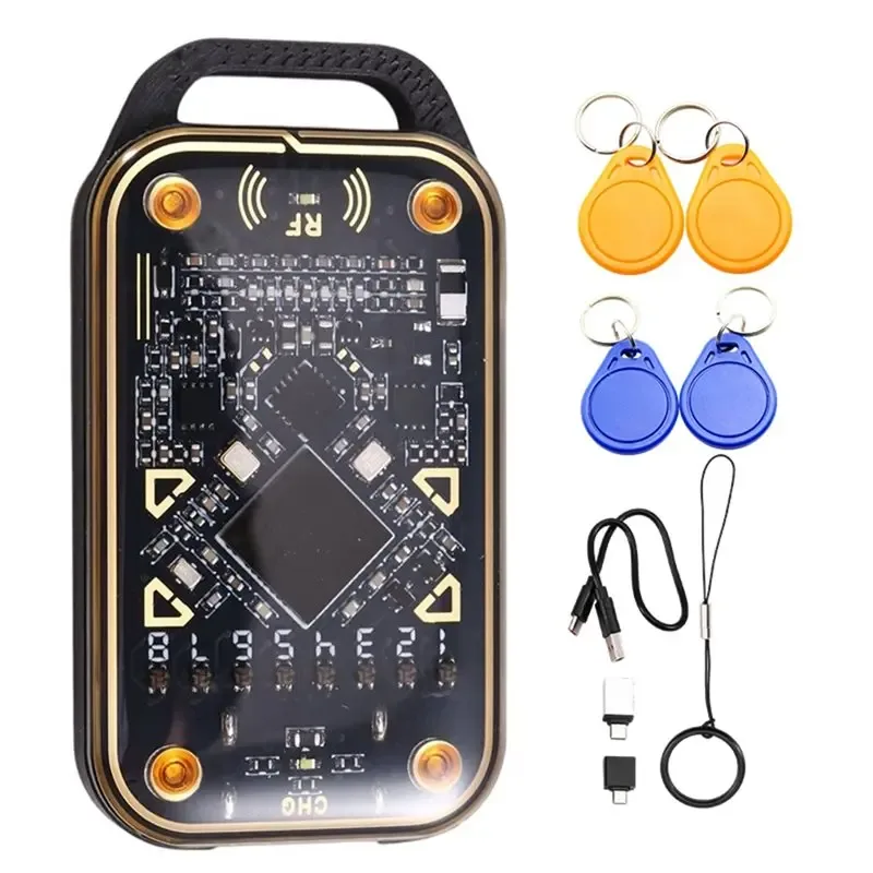 [NEU!A25P? Chameleon V3.0 RFID Smart Chip Emulator +2XUID/CUID Schlüsselanhänger Smart Card Reader Lesegerät Schreibgerät ID IC Karten-Tag-Kopierer