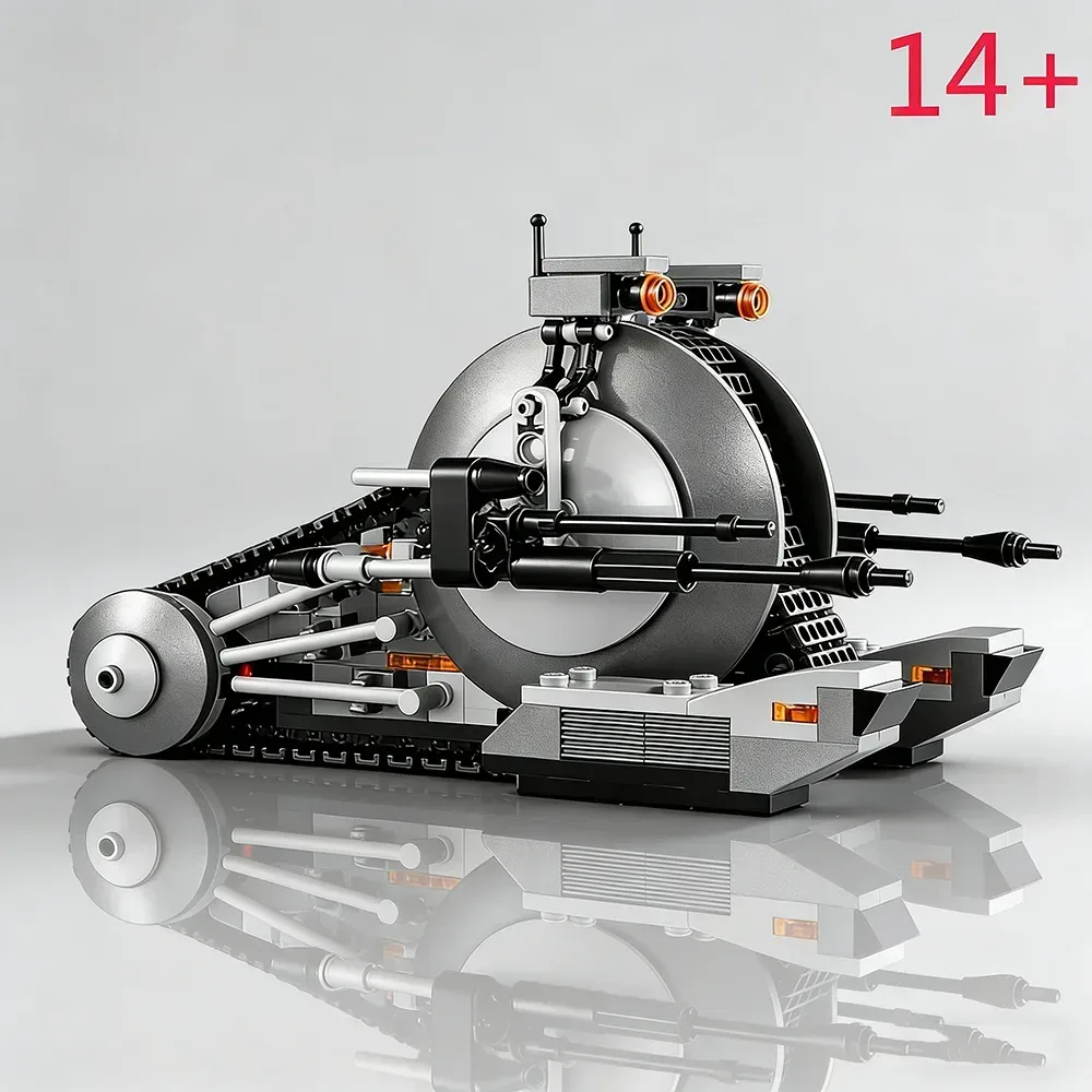 271-teiliges Sci-Fi-Armee-Kampfroboter-Modell-SET STEM DIY Bausatz für Erwachsene Fans