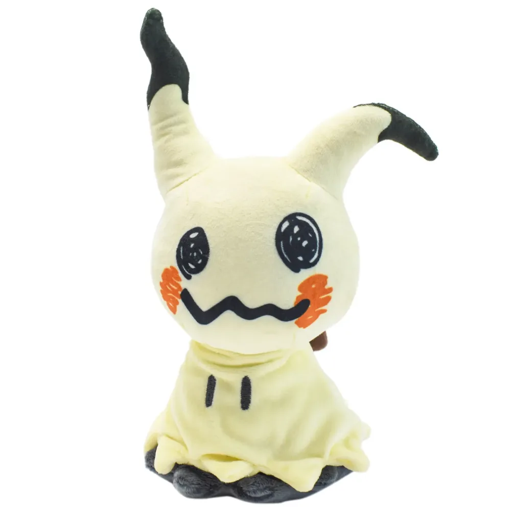 Mimikyu Eevee Gefülltes Plüschtier, Geburtstagsgeschenke für Kinder, Weihnachten, Anime-Charakterpuppen, 17,8 cm