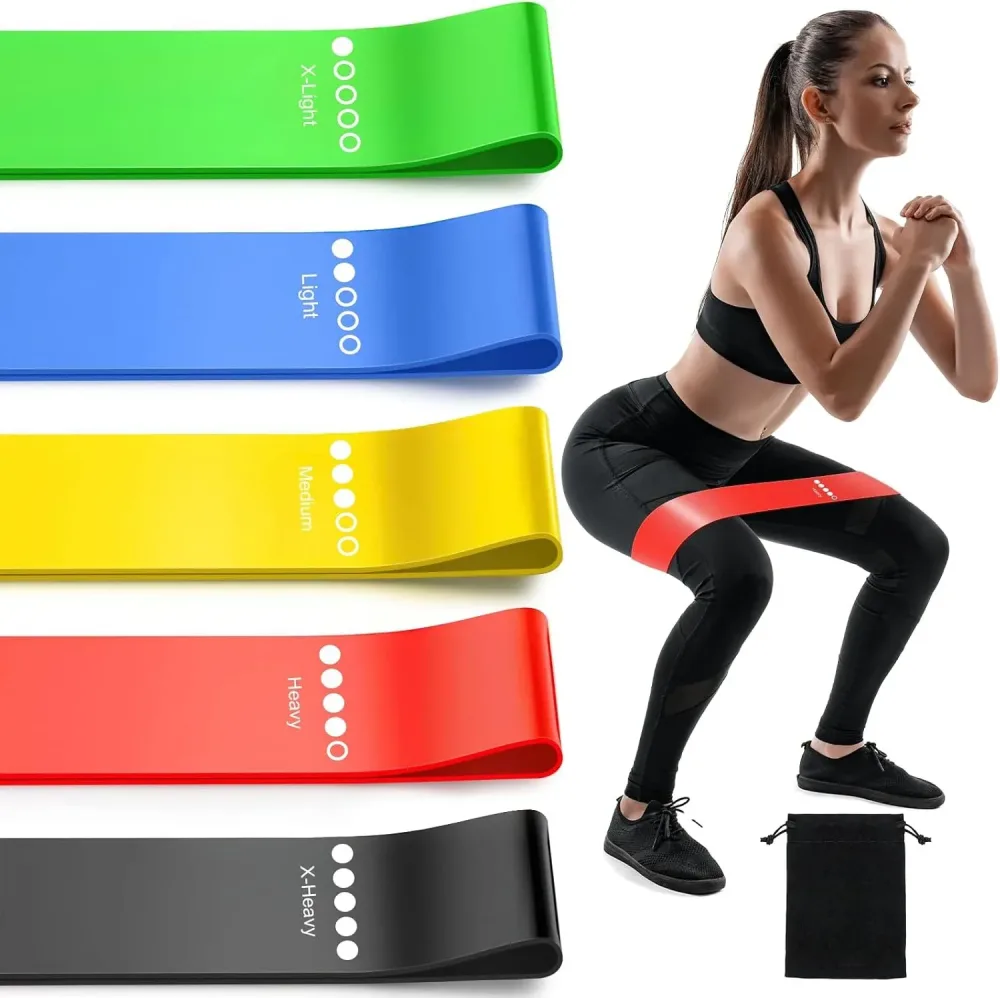 TPE-Widerstandsbänder, Fitness-Set, Gummischlaufenbänder, Krafttraining, Workout, Expander, Yoga, Fitnessstudio, Ausrüstung, elastische Gummischlaufe