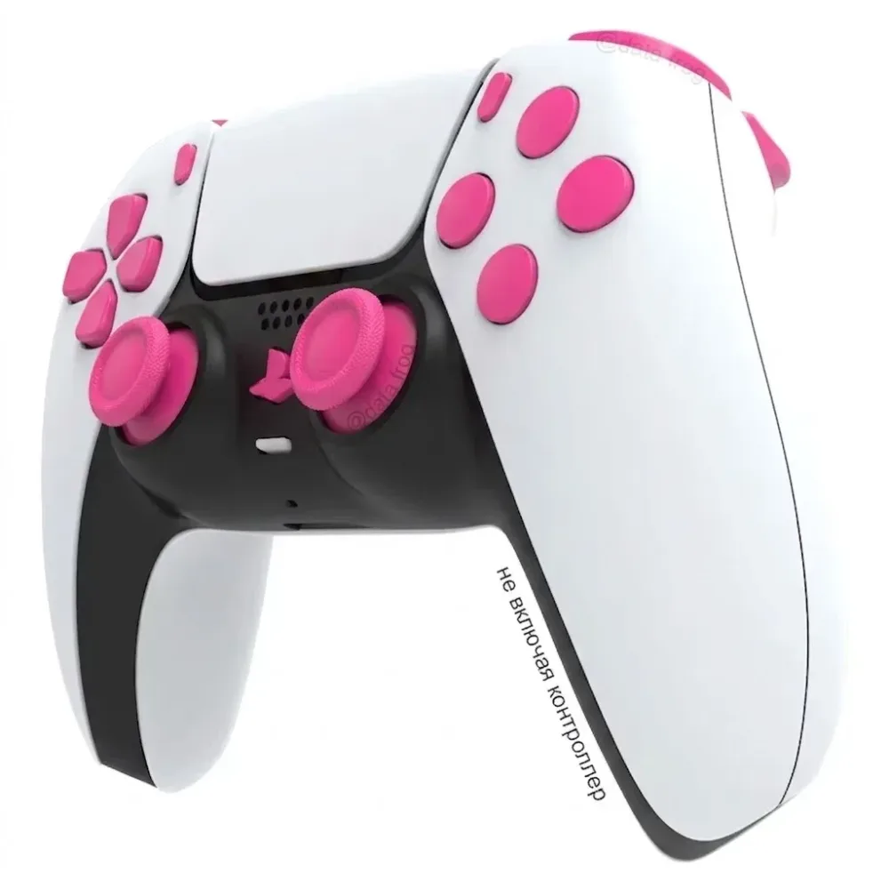 Ersatzknopf-Daumensticks für PS5-Controller, analoger Griff, Rundknöpfe, Reparatursätze für PS5-Controller-Zubehör